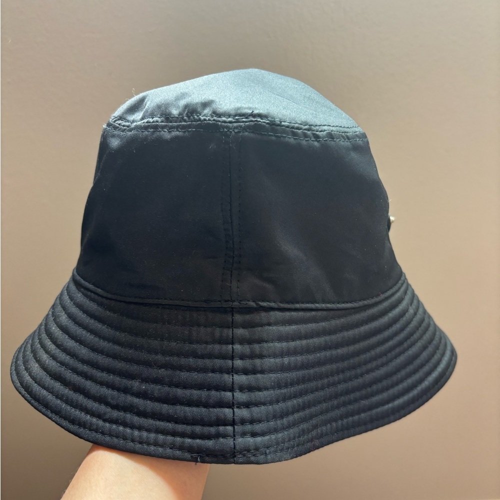 Prada Black Bucket Hat